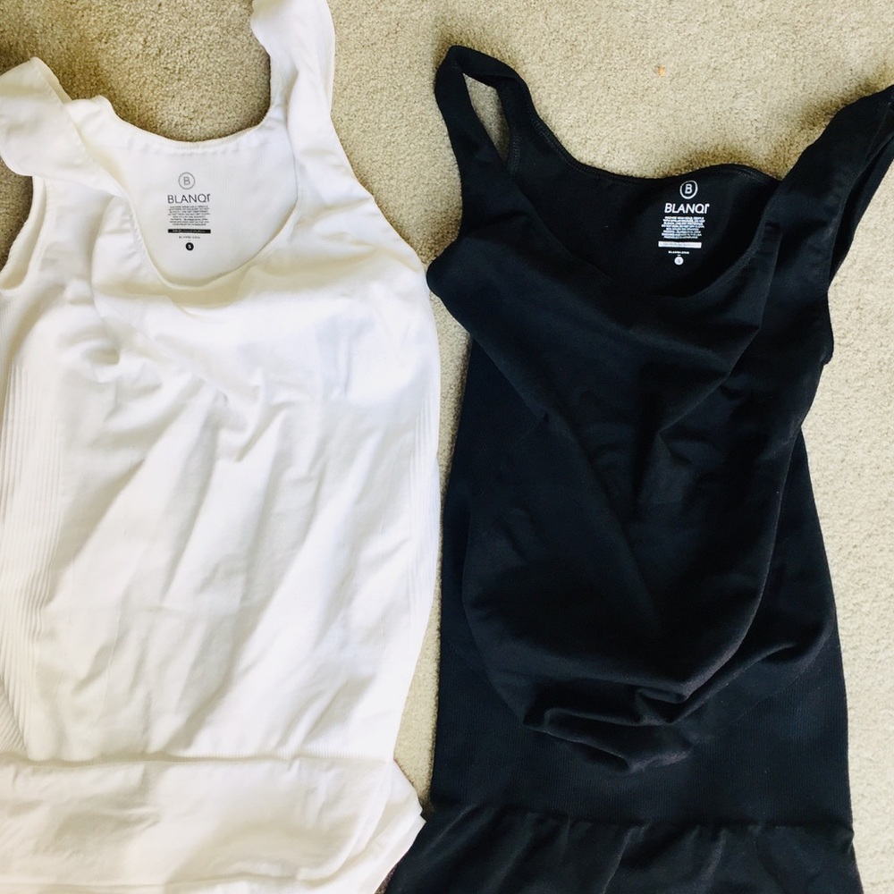 Lot of two Blanqi brand maternity tank tops